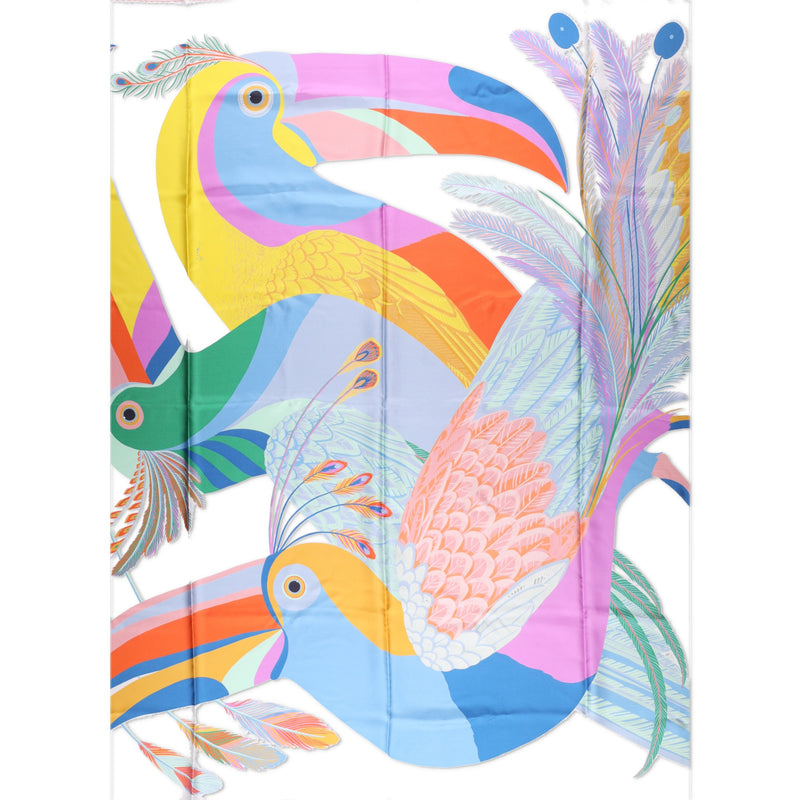 Hermès Toucans de Paradis Silk 140