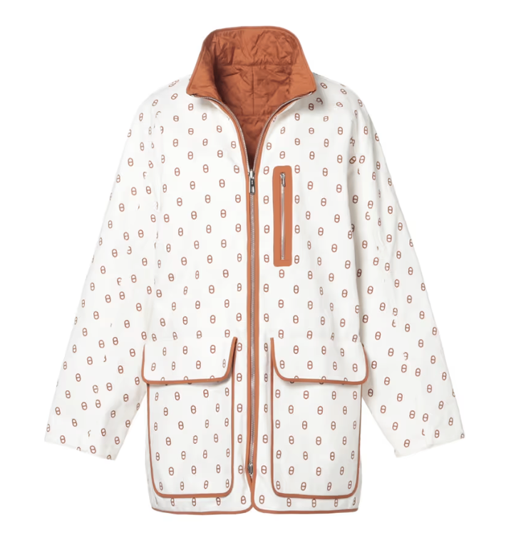 Hermès Chaîne d'Ancre Reversible Quilted Coat