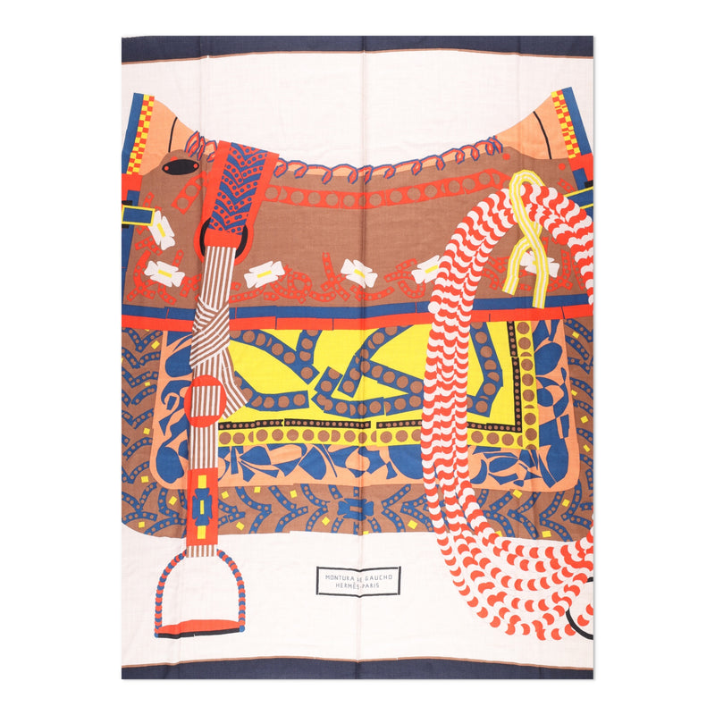 Hermès Montura De Gaucho Shawl 140