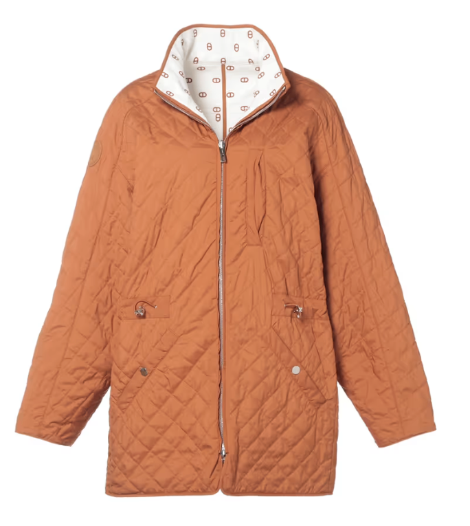 Hermès Chaîne d'Ancre Reversible Quilted Coat