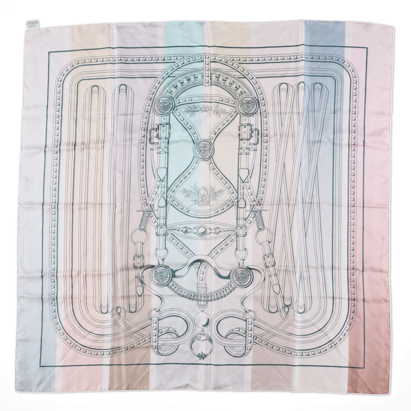Hermès Grand Tralala Double Face Scarf 90