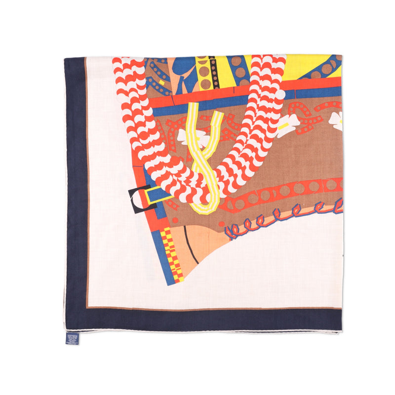 Hermès Montura De Gaucho Shawl 140
