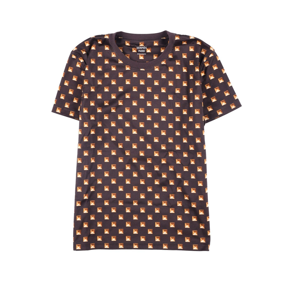 Hermès All-Over Medor Pyramid Stud Print T-Shirt