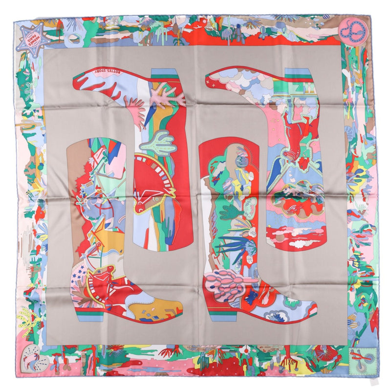 Hermès Bottes Story Scarf 90