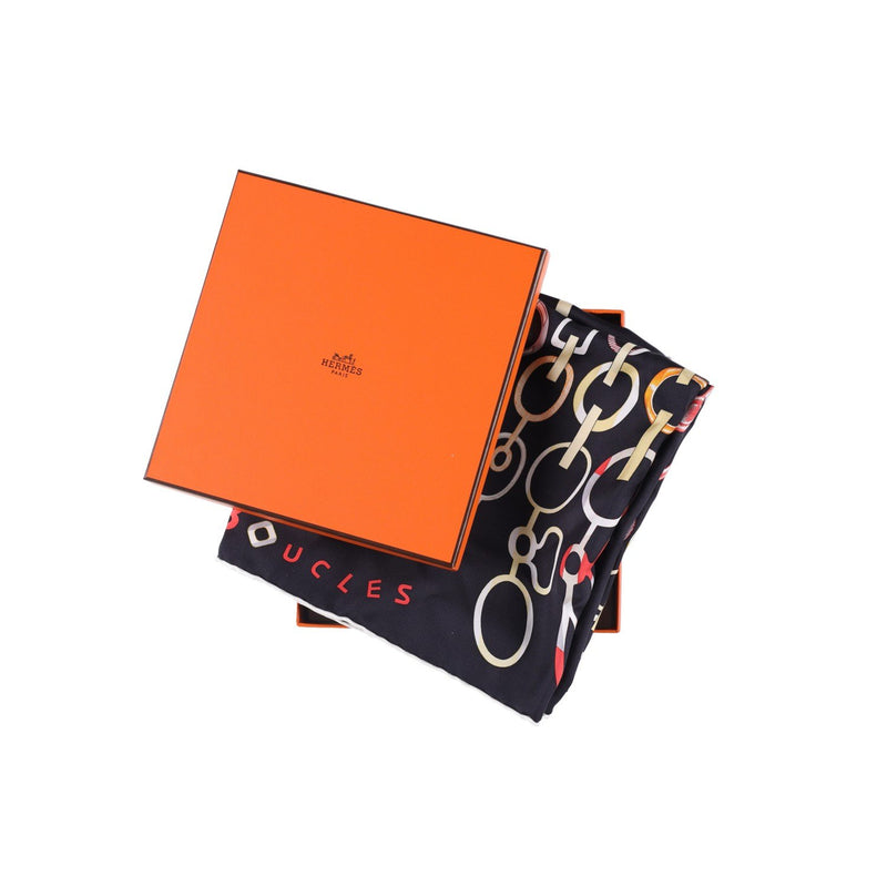 Hermès Silk Do Re Boucles Scarf 90