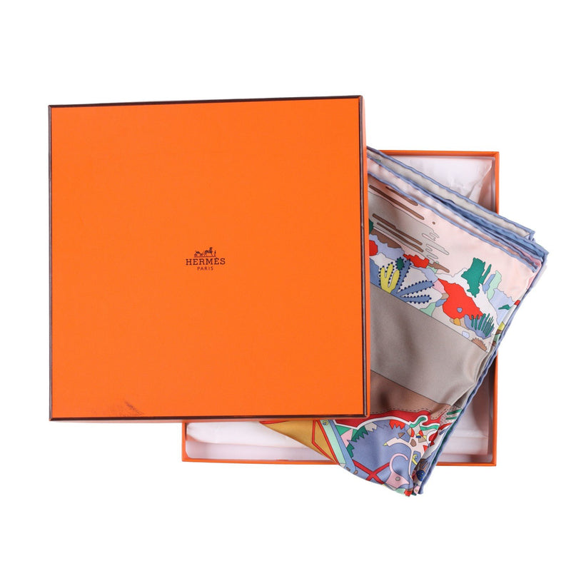 Hermès Bottes Story Scarf 90