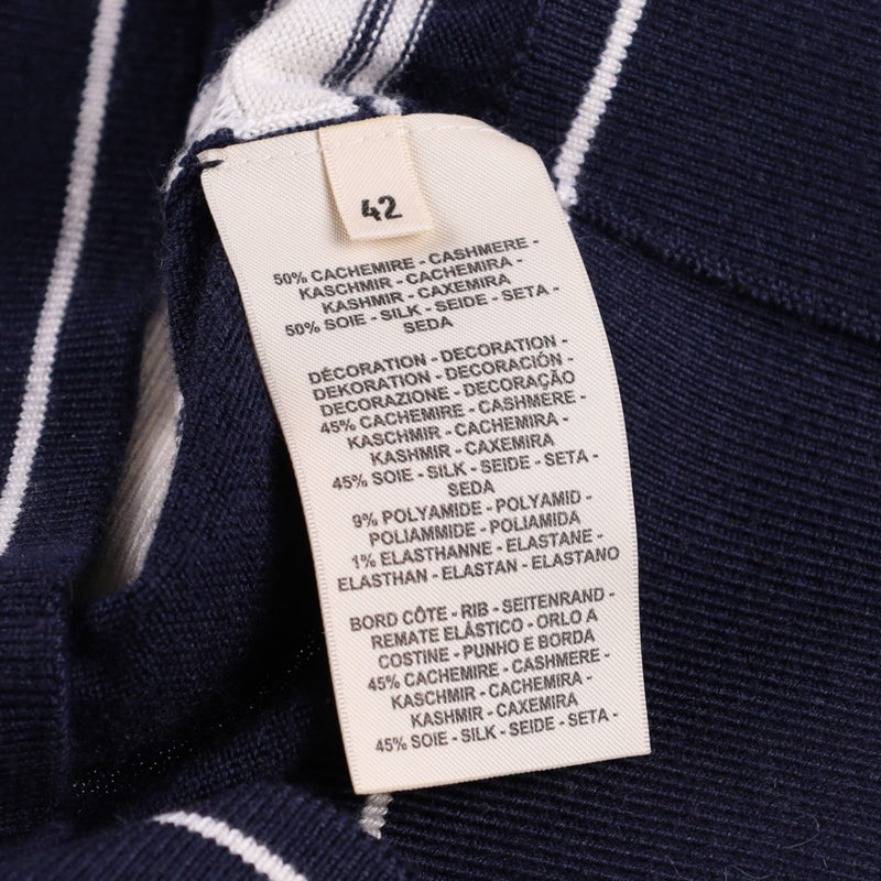 Hermès Chaîne d'Ancre Short-Sleeve Cardigan Top