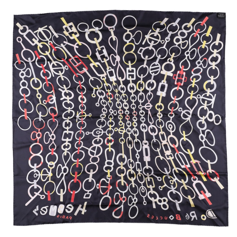 Hermès Silk Do Re Boucles Scarf 90