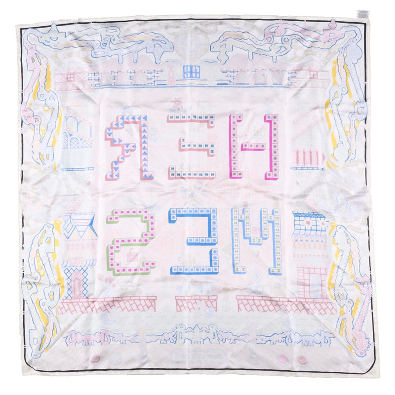Hermès Super Silk Quest Carré 90 scarf
