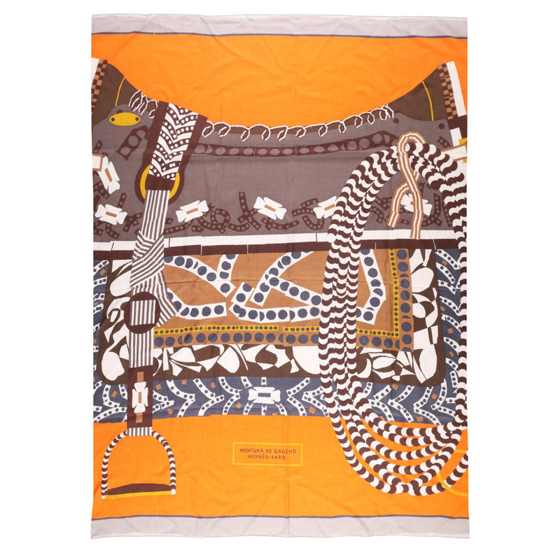 Hermès Montura de Gaucho Giant Shawl 140