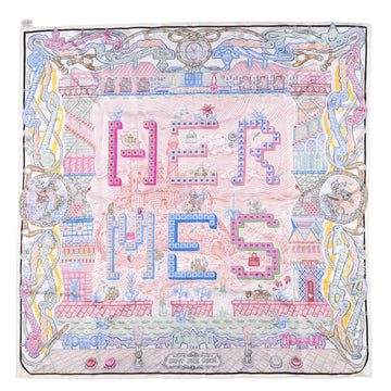 Hermès Super Silk Quest Carré 90 scarf