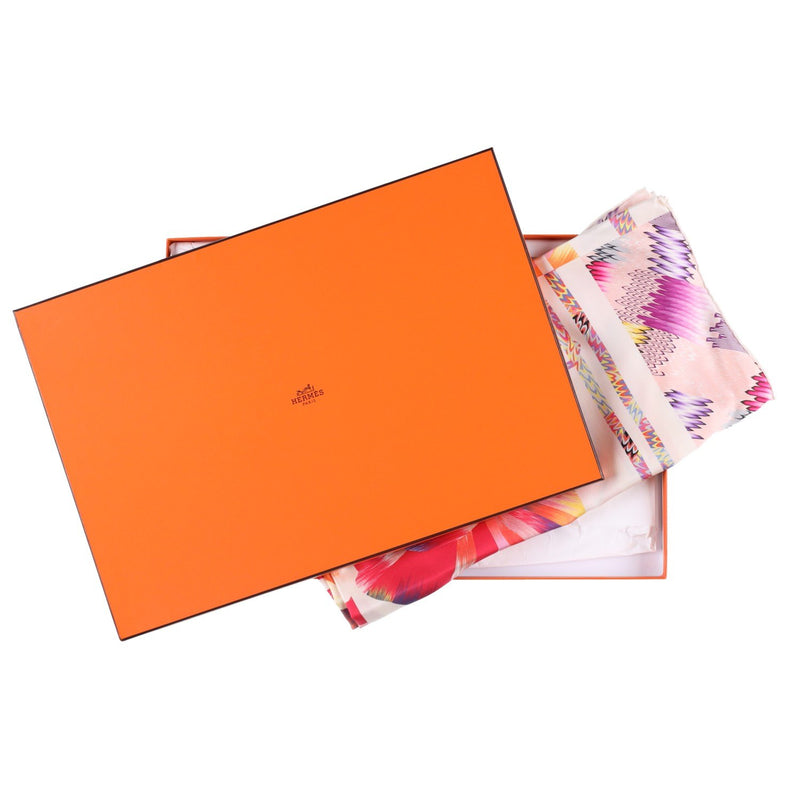 Hermès Brides de Gala Marble Silk Dossard Scarf