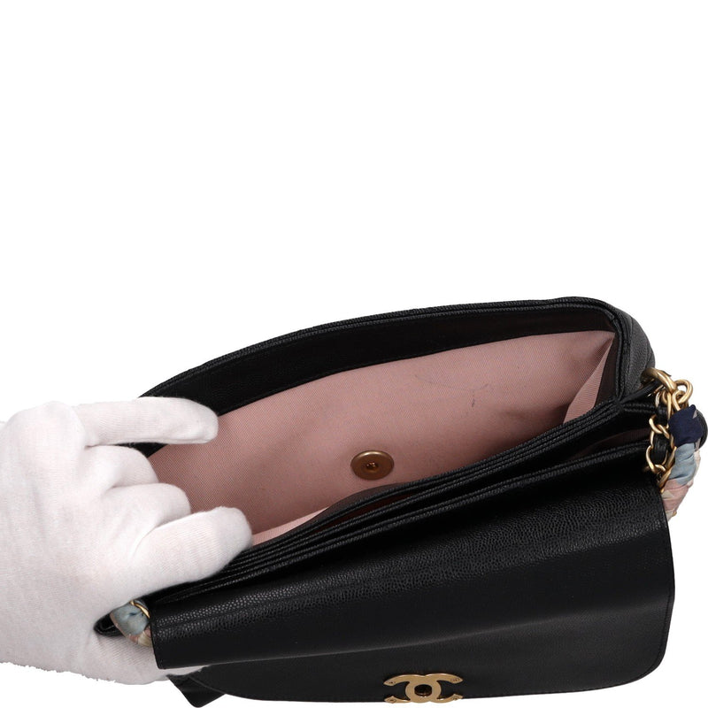 Chanel CC Scarf Chain Envelope Flap Bag