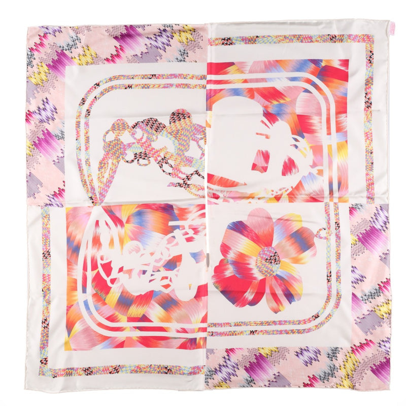 Hermès Brides de Gala Marble Silk Dossard Scarf