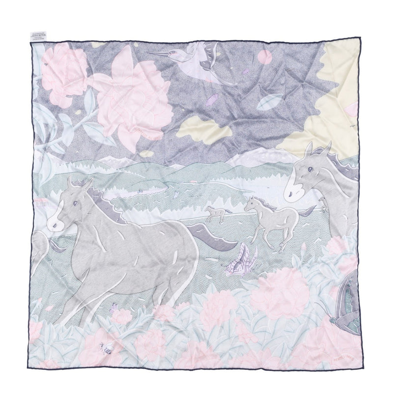 Hermès Ivresse Au Vent scarf 70
