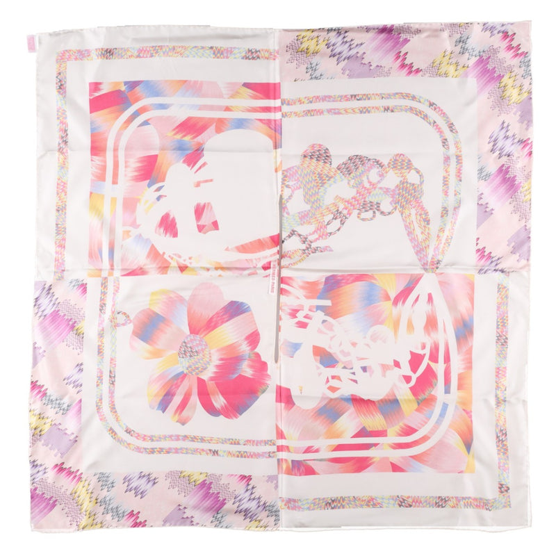 Hermès Brides de Gala Marble Silk Dossard Scarf
