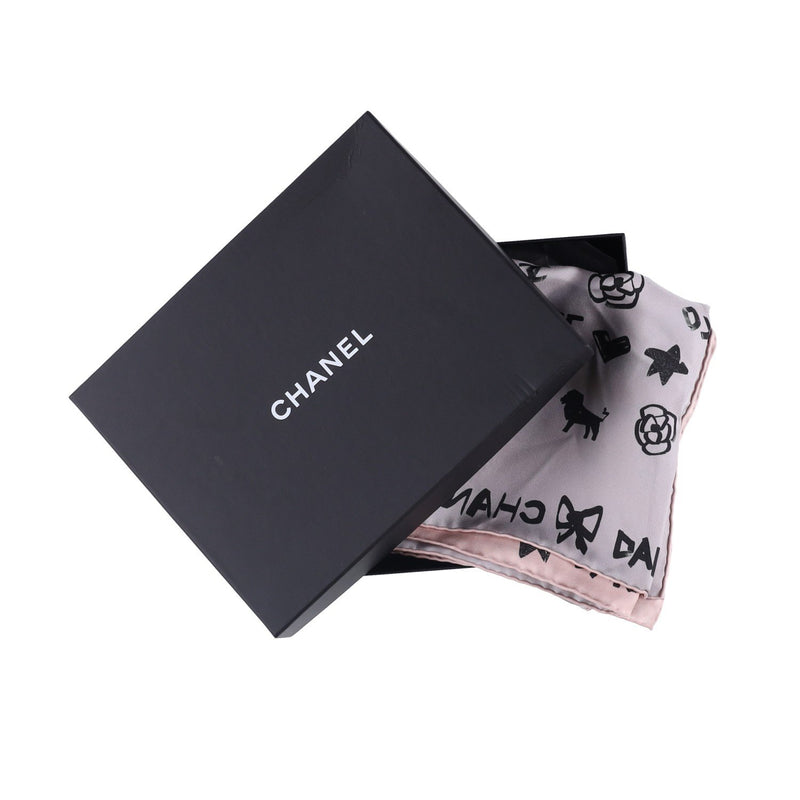 Chanel Paris-Dakar Silk Square Scarf
