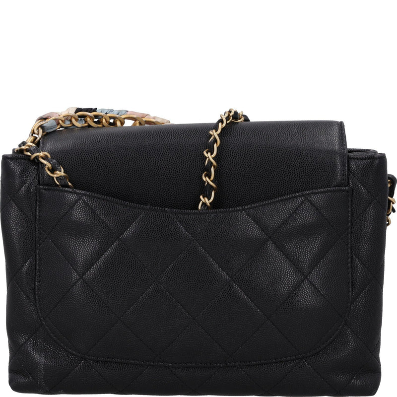 Chanel CC Scarf Chain Envelope Flap Bag