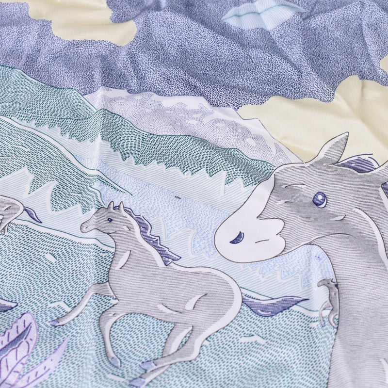 Hermès Ivresse Au Vent scarf 70
