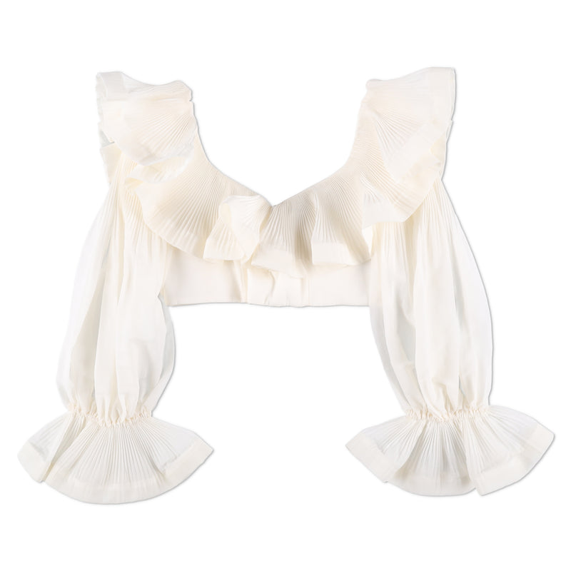 Zimmermann The lovestruck Cropped Top