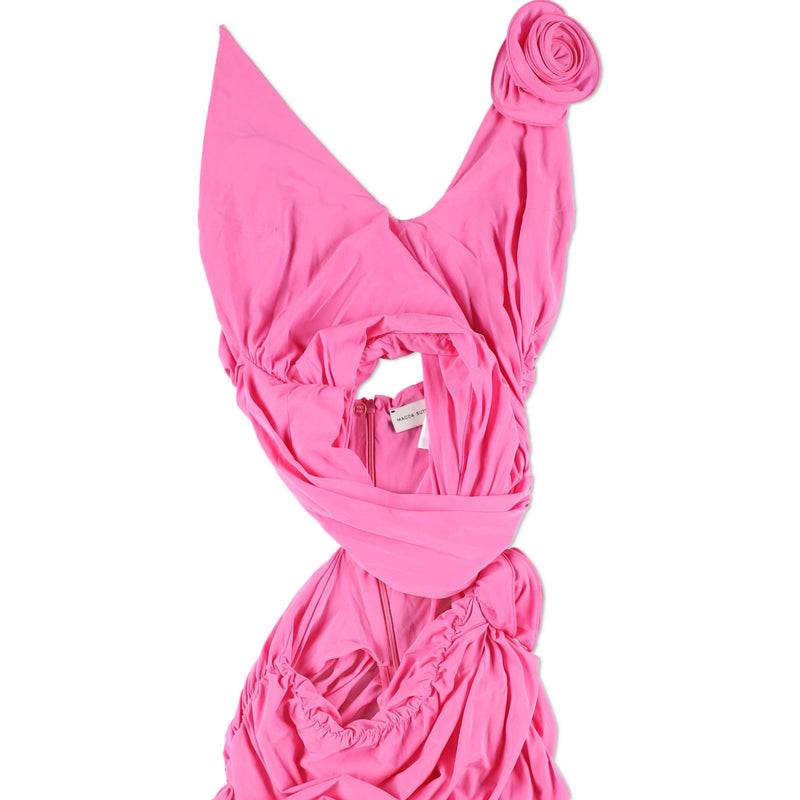 Magda Butrym Rosette jersey Minidress