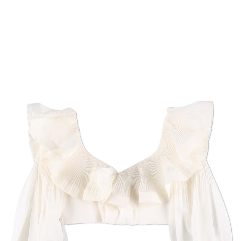 Zimmermann The lovestruck Cropped Top