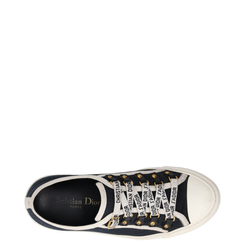 Christian Dior Walk'n Dior Black Low Top Trainers