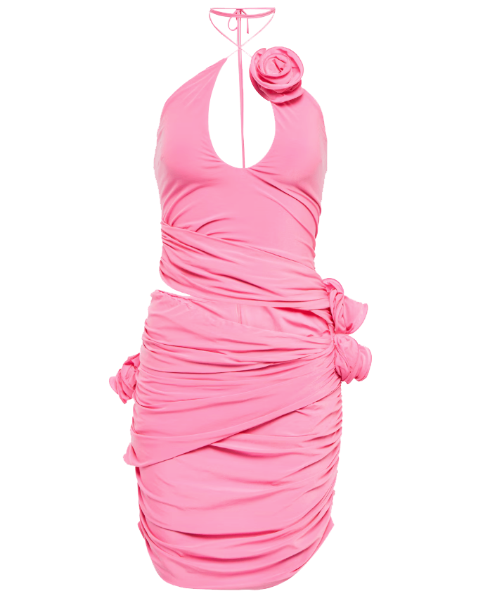 Magda Butrym Rosette jersey Minidress