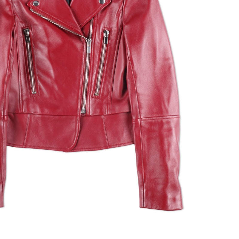 Balenciaga Classic Leather Biker Jacket