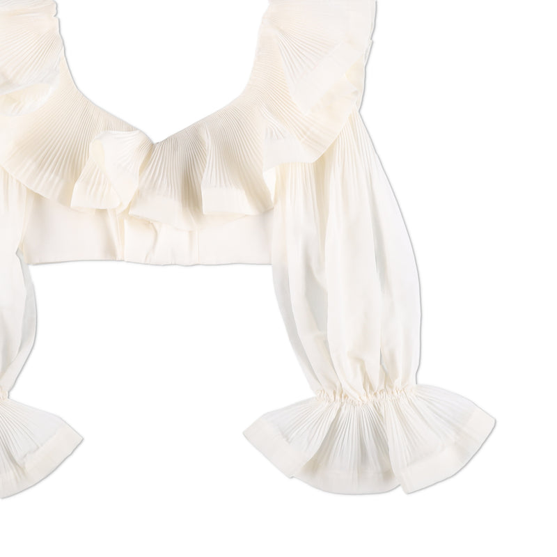 Zimmermann The lovestruck Cropped Top
