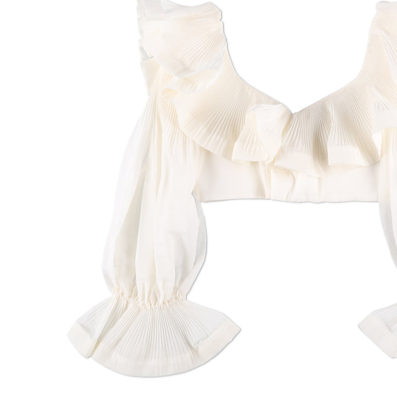 Zimmermann The lovestruck Cropped Top