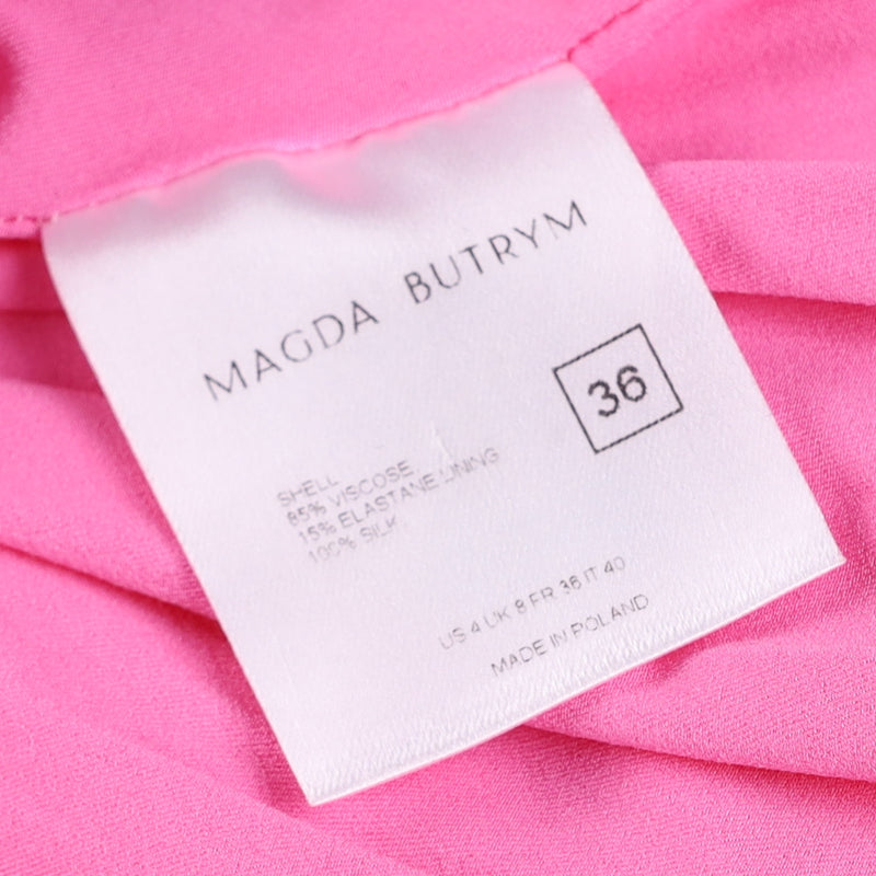 Magda Butrym Rosette jersey Minidress