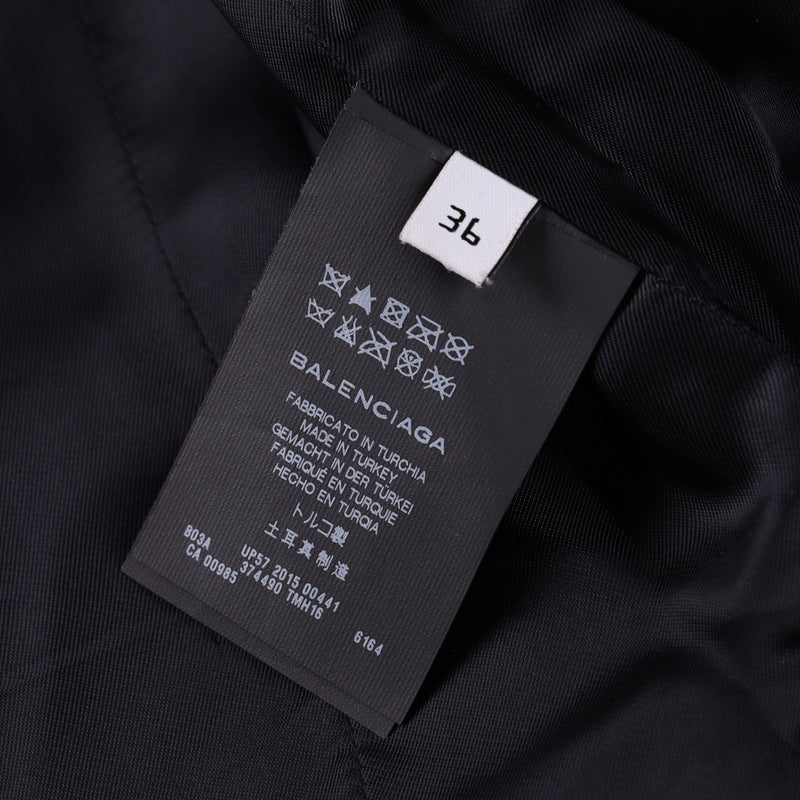 Balenciaga Classic Leather Biker Jacket