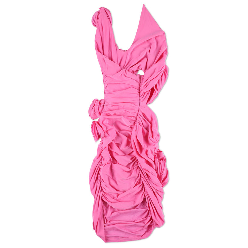 Magda Butrym Rosette jersey Minidress