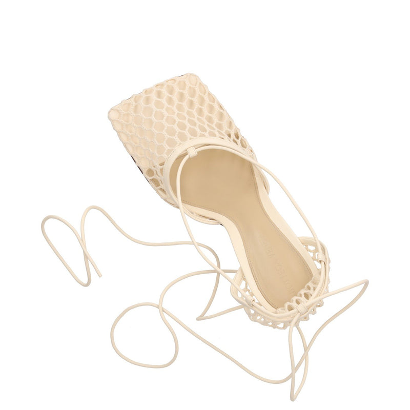 Bottega Veneta Mesh Stretch Sandals 90