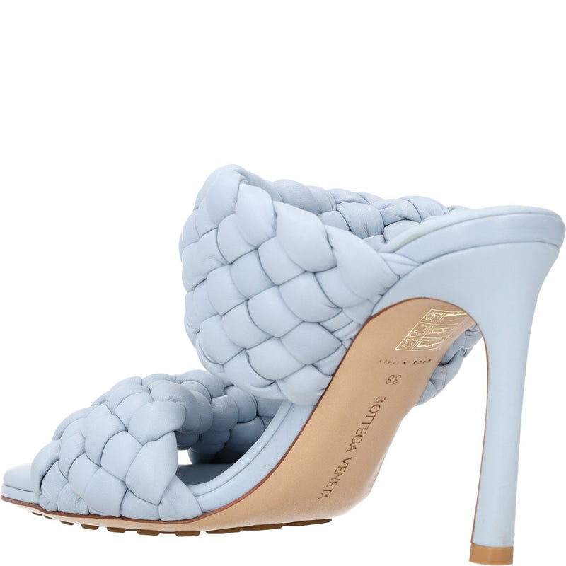 Bottega Veneta The Curve Mule Heeled Sandals
