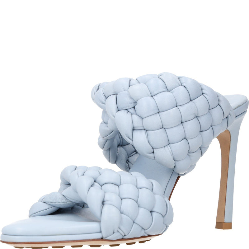 Bottega Veneta The Curve Mule Heeled Sandals