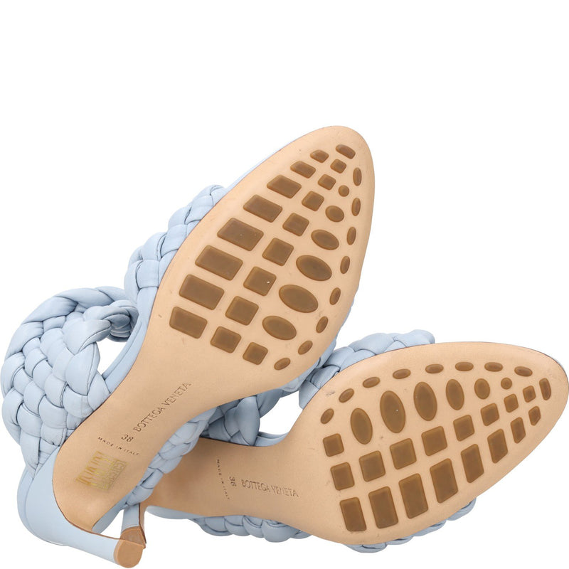 Bottega Veneta The Curve Mule Heeled Sandals