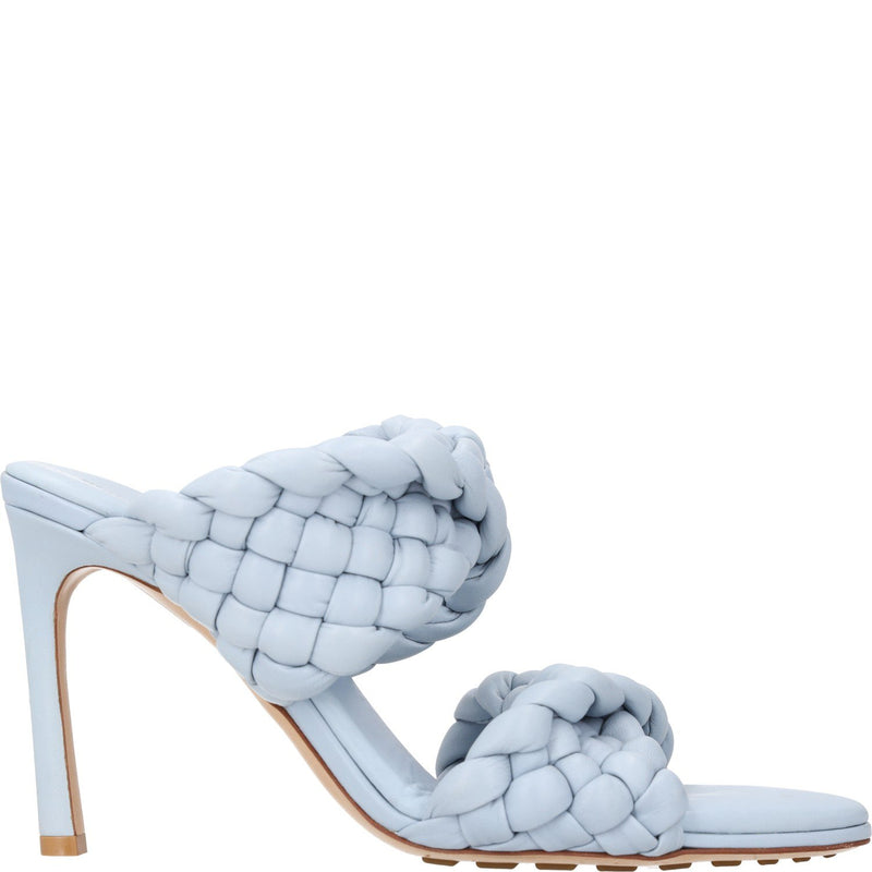 Bottega Veneta The Curve Mule Heeled Sandals