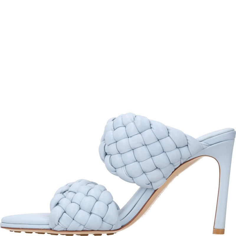 Bottega Veneta The Curve Mule Heeled Sandals