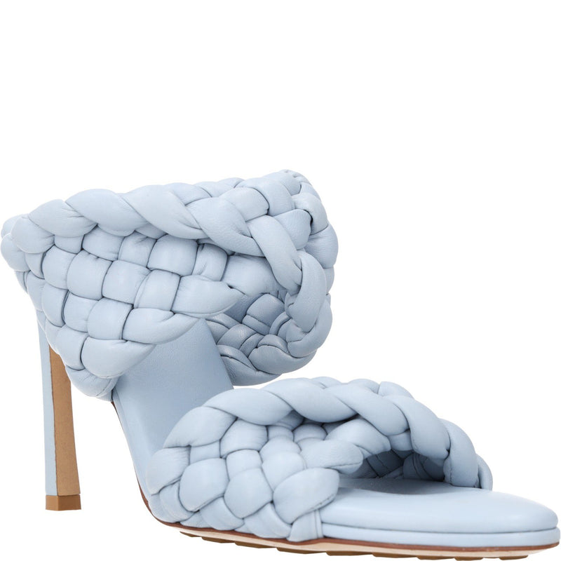 Bottega Veneta The Curve Mule Heeled Sandals