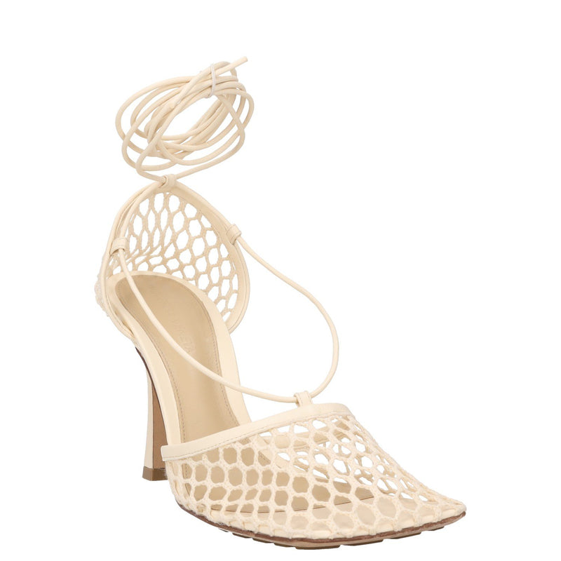 Bottega Veneta Mesh Stretch Sandals 90