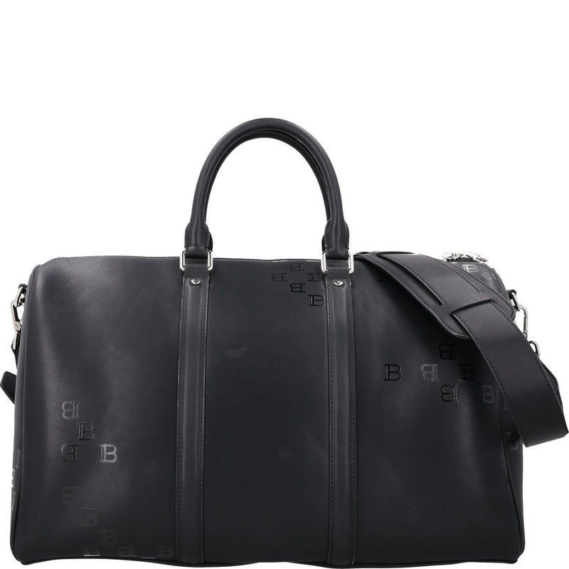 Balmain Monogram Leather 24H Duffle Bag