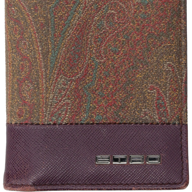 Etro Arnica Paisley Long Wallet