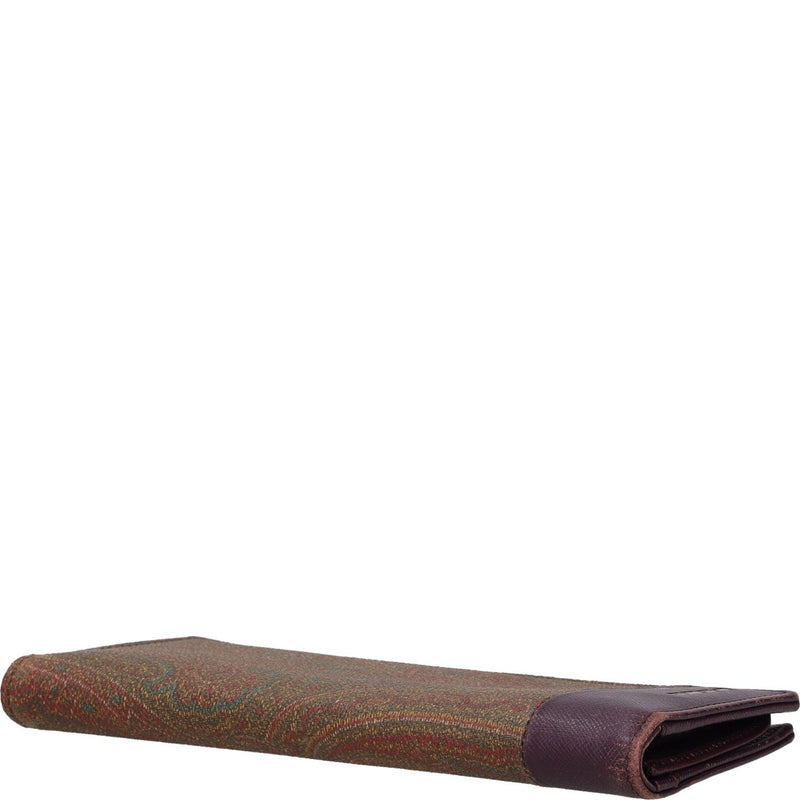 Etro Arnica Paisley Long Wallet