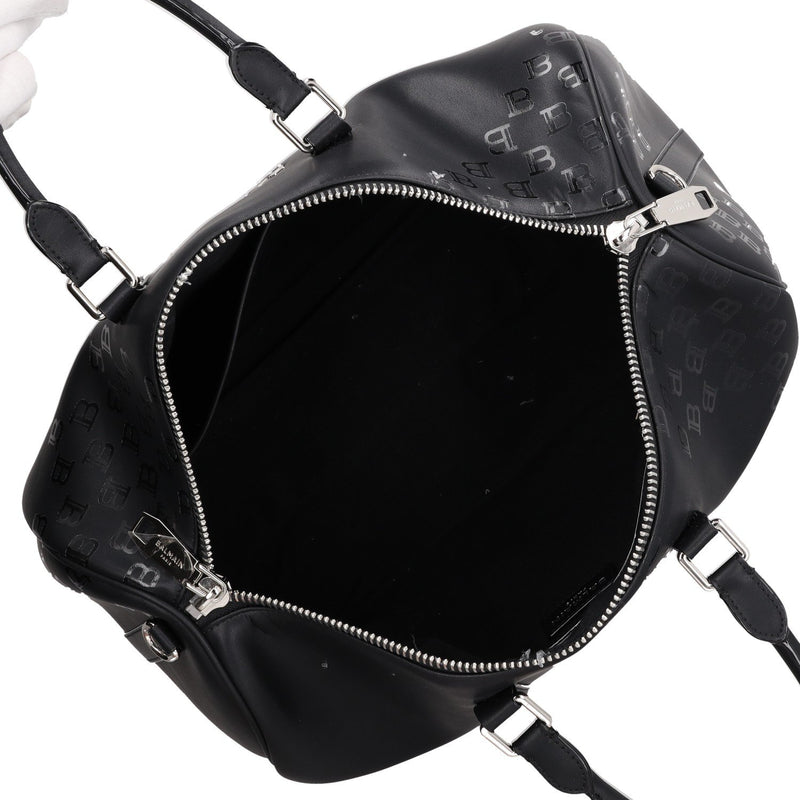 Balmain Monogram Leather 24H Duffle Bag
