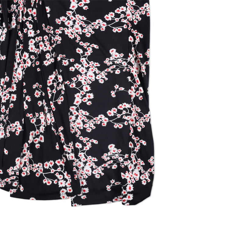 Rabanne Side-Knot Sakura-Print Top and Skirt