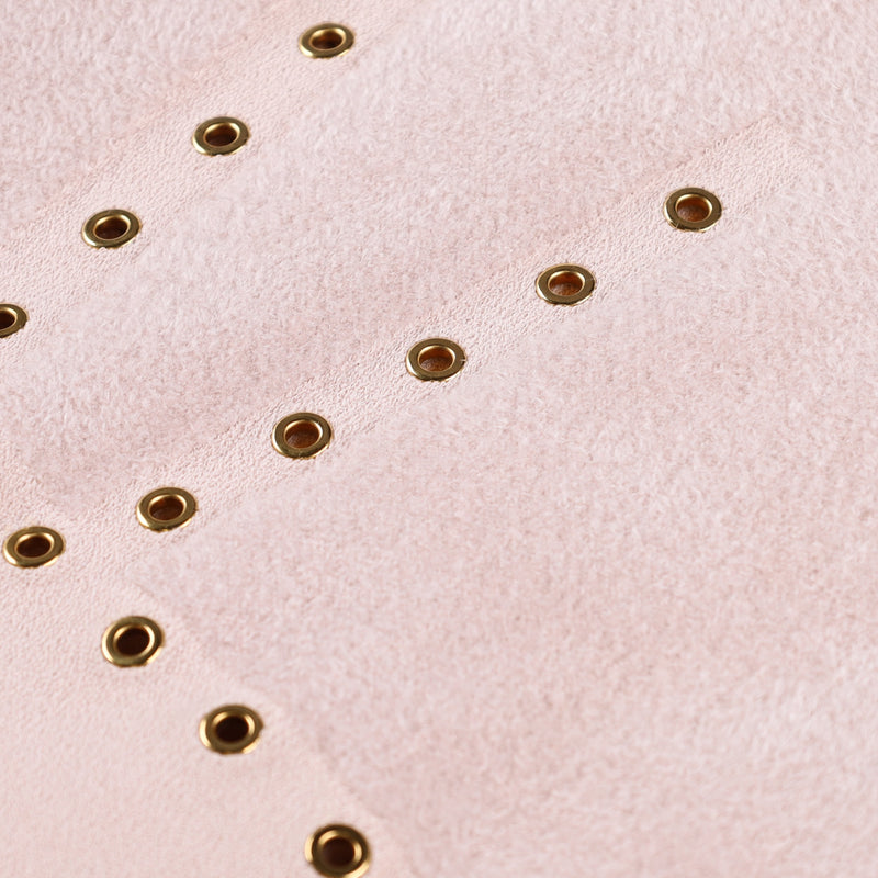 Alexander McQueen Chenille Rivet Knit Flounce Dress