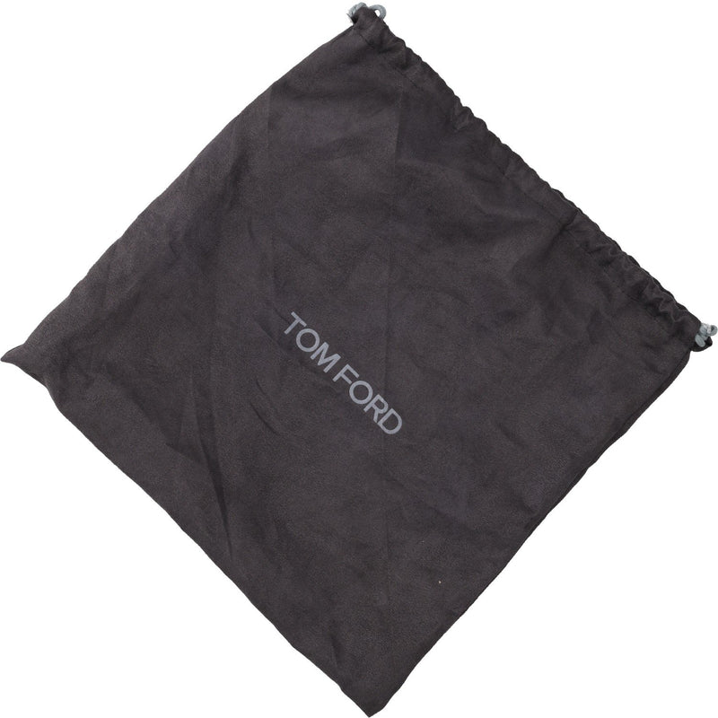Tom Ford Croc-Effect Leather Wash Bag