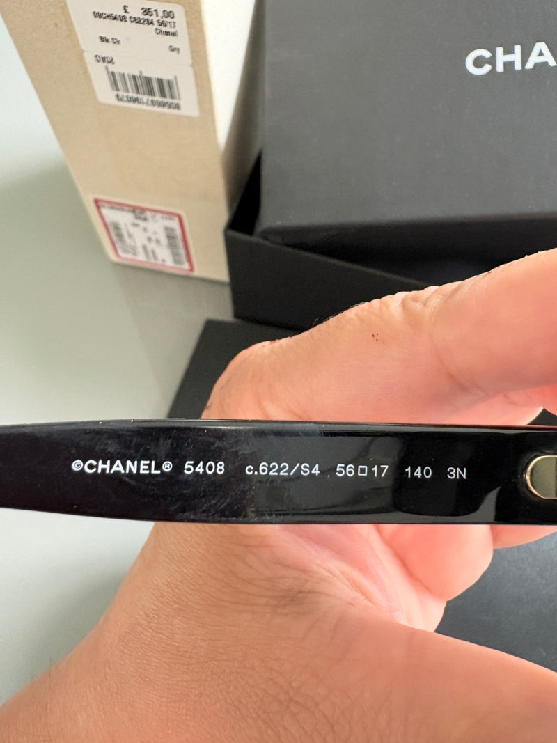 Chanel 5408 Sunglasses with Case & Receipt